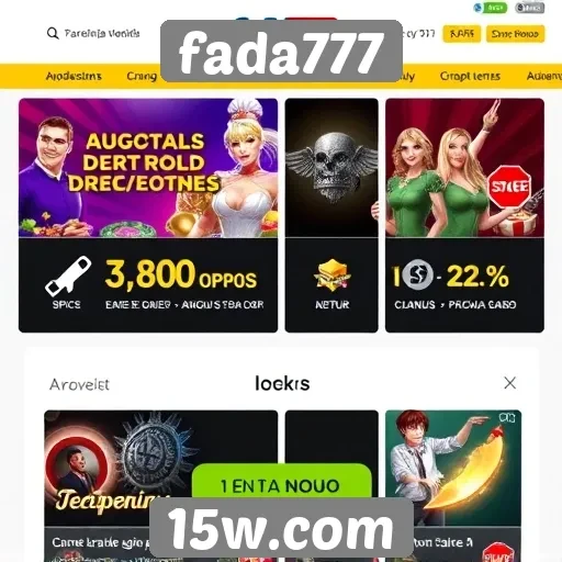 Ofertas e promoções disponíveis no fada777